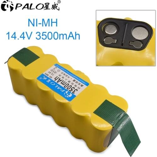 Palo 14.4V 3500mAh Ni-MH Rechargeable Vacuum Cleaner Battery 80501 for iRobot Roomba 500 550 560 600 650 700 780 871 880 900 R3