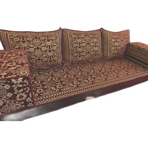 Arabic Floor Seating Sofa Majlis Cushions Oriental Jalsa Bench Area Traditional Arab Sofas Furniture