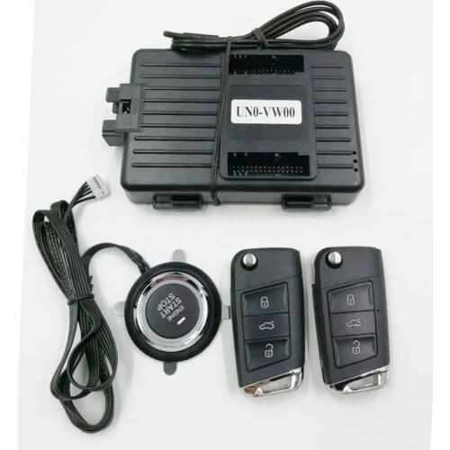 For Volkswagen Magotan CC 2012-2016 Car Add Push to Start Stop Remote Key Start Stop Keyless Go System Mobilephone APP Control