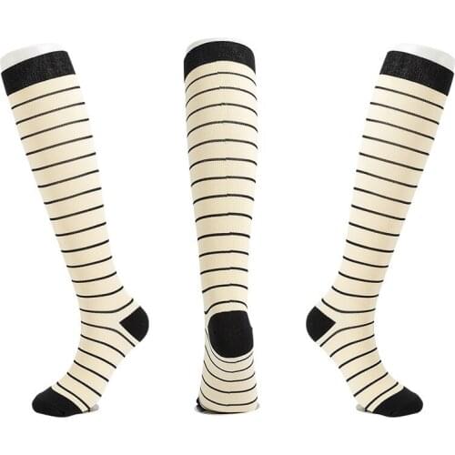 Compression Socks 20-30mmhg Women Men Socks Breathable Running Cycling Socks Nursing Outdoor Sports Crossfit Flight Travel Socks