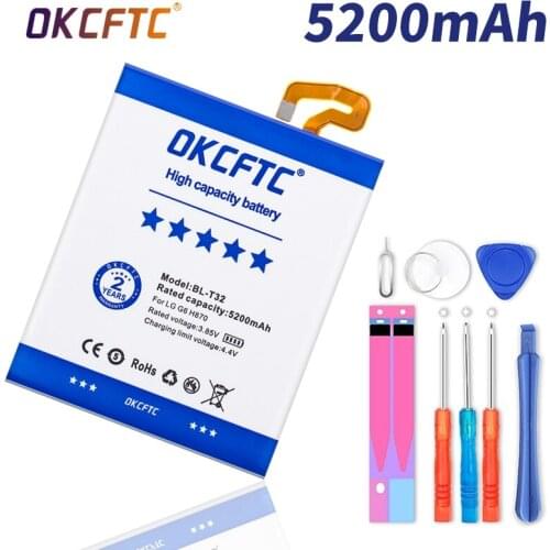 OKCFTC LG G6 Phone Batteries