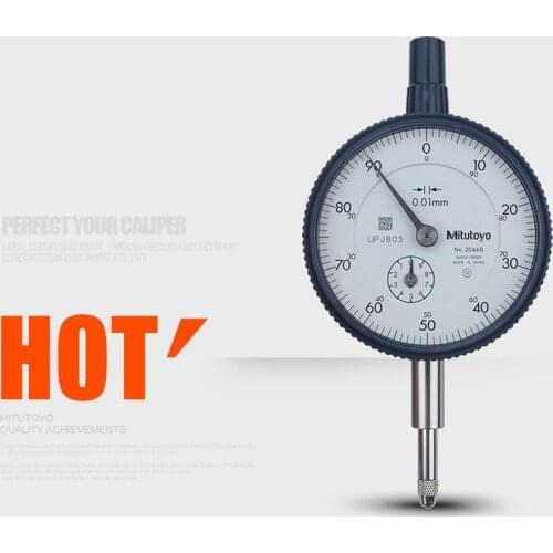 Mitutoyo Measuring Range 0-10mm Graduation 0.01mm 2046S 2046SB(Flat back) 2050S 2050SB Japan Made Dial Indicators