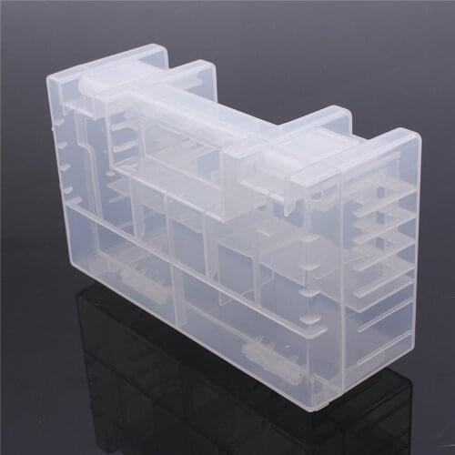 Translucent Hard Plastic Case Holder Storage Box for AA AAA C Battery Useful Battery Box Boxs Home House Tool Tools