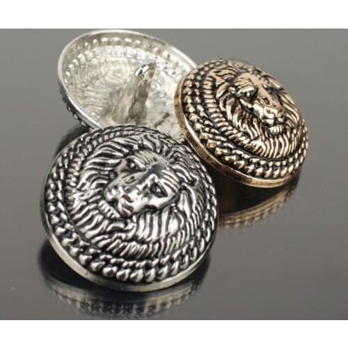 Antique Silver/Gold Copper Metal Button Retro Jeans Coat Jacket Button Clothes Decorative Buckle Accessories 100 pcs/lot