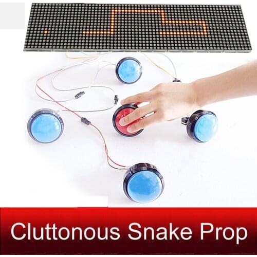 Secret room escape prop Product game props Adventure game Snake props Snake game on the dot screen