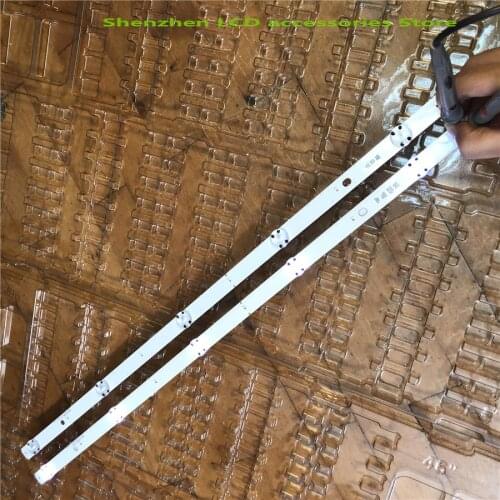 2pcs 5LEDs 590mm LED strip For LG TV 32LH510B 32LH51_HD S SSC_32INCH_HD LGE_WICOP_SVL320AL5 Innotek direct 32inch CSP