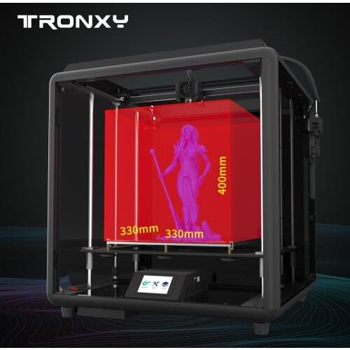 Tronxy D01 Plus 330*330*400mm guard plus corexy structure integrated enclosure Auto level sensor High precision 3D printer