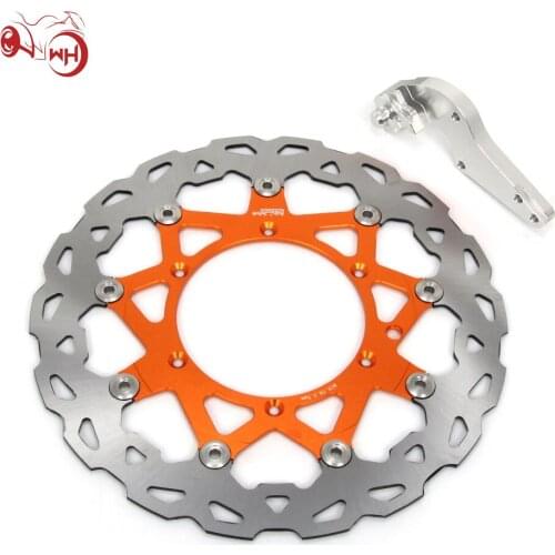 For KTM EXC XC XCW XCF SX SXC SXS GS MX MXC LC4 2000-2012 Motard Supermoto 320MM Front Brake Disc Rotor Bracket Adaptor Adapter