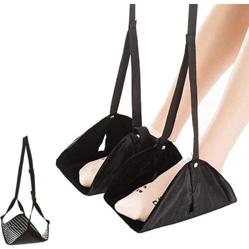 Airplane Accessories For Travel Aviation Seat Foot Pad Portable Adjustable Foot Rest Travel Essential Free Shipping ZhanBag 212