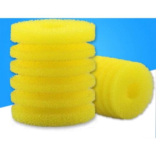 5/10Pcs Aquarium Accessories Practical Biochemical Decoration Cotton Sponge Aquarium Filter Fish Tank Pond Black Foam Sponge