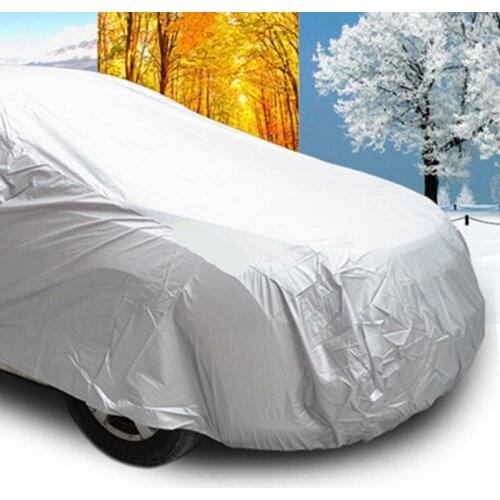 Car Clothing Car Cover PEVA Car Clothing Waterproof Sunscreen Universal Full Car Covers Snow Ice Dust Sun UV Shade Cover