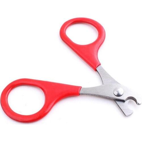 1 Piece Puppy Cat Scissors Pet Dog Nail Toe Claw Scissors Trimmer Groomer Cutter Cat Nail Scissors Cat Nail Clippers Red Black