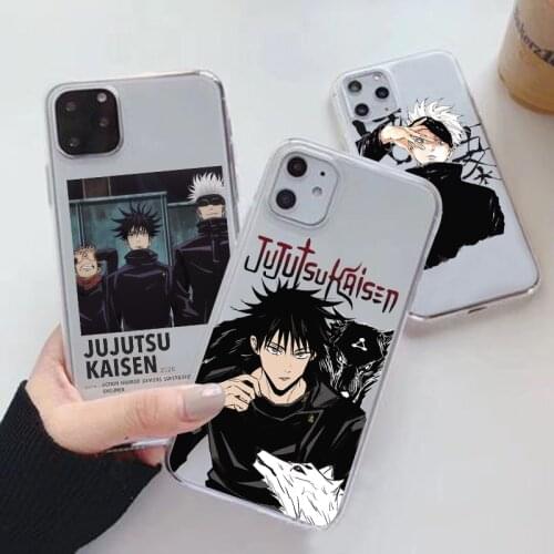 Hot Anime Jujutsu Kaisen Phone Case For Samsung Galaxy A50 A70 A51 A71 A10 A40 A30 S10 S8 S9 S20 Plus Ultra Note 10 Pro Lite 9