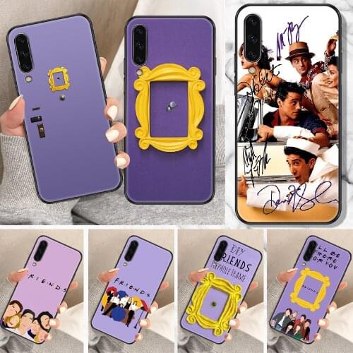 Tv Perk Coffee Friends Phone Case For Samsung Galaxy A 10 12 20E 21S 30 32 40 50 51 52 70 71 72 5 6 7 2016 2018 black silicone