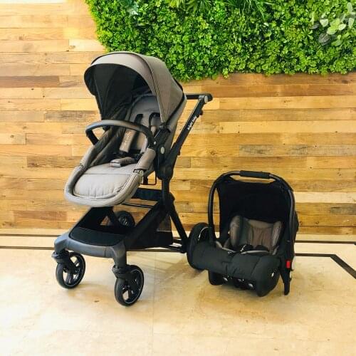 Brightbebe factory directly wholesale baby pushchair 2 in 1 seat can transfer to carry cot drop shipping