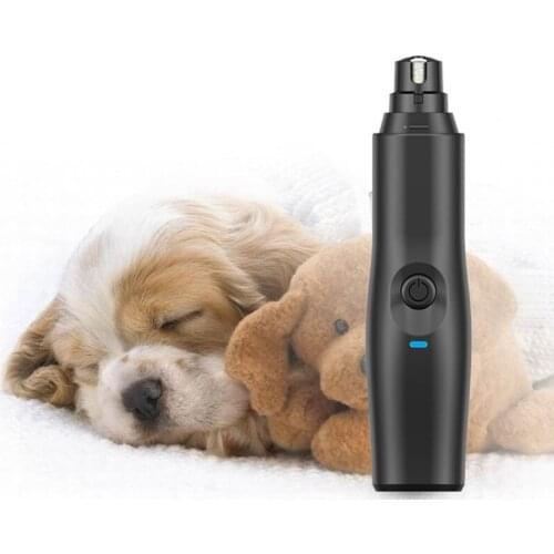 Pet Electric Nail Grinder Trimmer New USB Charged Automatic Nail Polisher Durable Painless Dog Nail Clipper Grooming Accessories