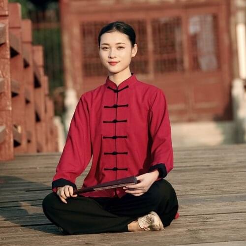 Tai Chi Uniforms Kung Fu Outfit Oriental Wushu Performance Costumes Chinese Warrior Costume Kungfu Taichi Wing Chun Suit FF2229
