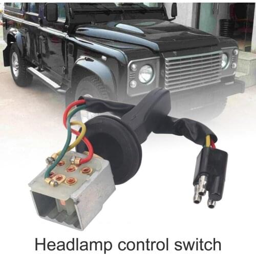 Headlight Switch Side Light Switch Direct Replacement PRC3430 AMR6104 for Land Rover Defender- Interior Parts Auto Replacement