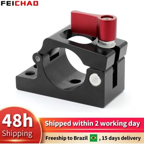 Hot Shoe 25mm Tube Rod Clamp Holder Mount Adapter for DJI Ronin M Drone MX zhiyun feiyu Parts Monitor Bracket with 1/4 3/8 Screw