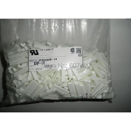 XHP-14 CONN HOUSING 2.5MM XH 14POS housings White color Connectors terminals housings 100% new and original parts (G)XHP-14