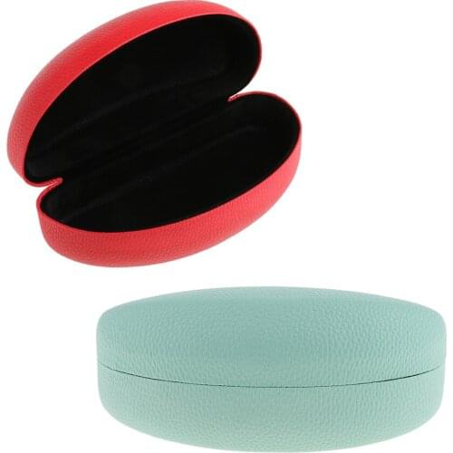 Metal Sunglasses Eyeglasses Hard Case Glasses Spectacles Protector Box for Home Office Desk Tabletop Decor