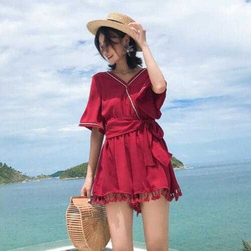 Женские летние комбинезоны MingJieBiHuo China At AliExpress