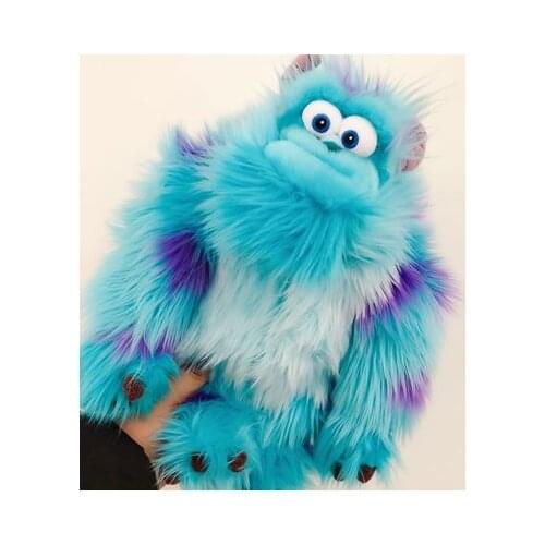Monsters Inc Fluffy Long Hair James P. Sullivan High Quality Soft Stuffed Animal Doll Plush Toys Birthday Present For Child 40cm