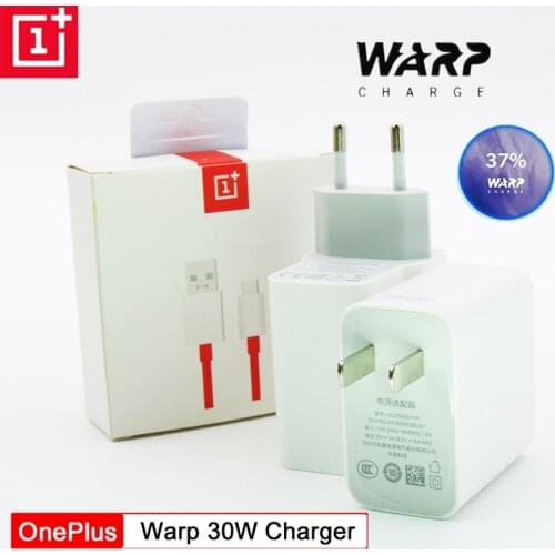 Original OnePlus 7T Pro Warp Charger 5V 6A EU/US Wall Dash 30 Charge adapter fast usb c cable For Oneplus 7 T 8 8T Pro 6T 6 5T 5