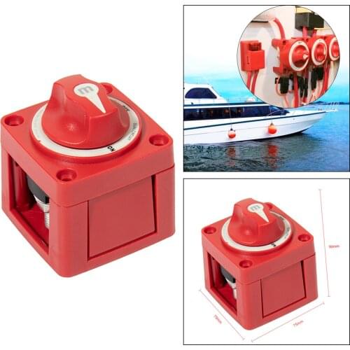 Battery Switch 32V Battery Power On/ff Master Switch Car Vehicle Marine