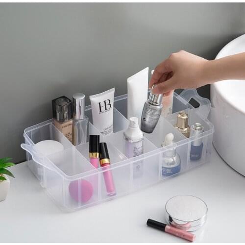 Plastic Storage Box Organizer Underwear Box Socks Drawer Student Dormitory Can Be Superimposed With Handheld Cosmetics Box