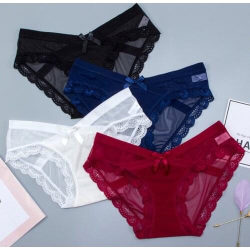 Q Fashion Pregnant Underpants Low-waist Woman Panties M/L/XL Lace Seamless Underwear Solid Color Intimates Cozy Lingerie Briefs