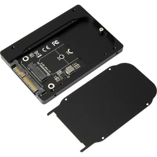 SFF-8639 U.2 to NVMe M.2 M-key PCIe SSD Case Enclosure Converter Adapter PCIe M2