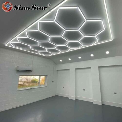 ST1028 China factory price of for the car polishing popular in France hexagon led lightts
