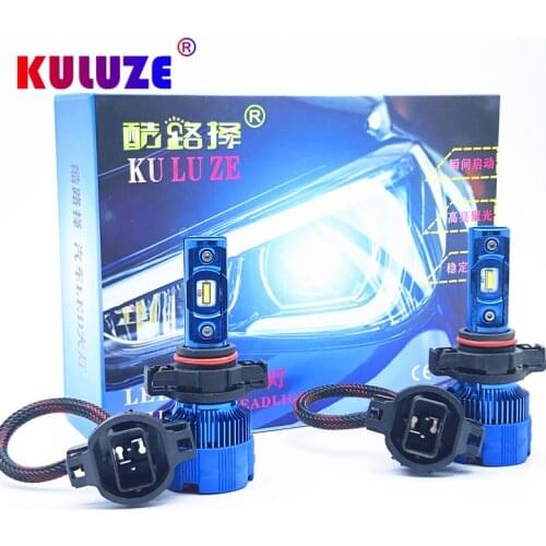 H16 5202 PSX24W psx26w super bright automobile LED headlamp fog lamp 6000K H7 H4 H11 H8 H9 HB3 HB4 9012 9004 9007 HB1 HB5 LED