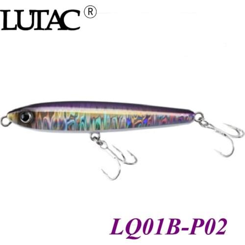 LUTAC Stickbait Sinking pencil 85mm 25g long casting hard freshwater quality lure 6 colors for choose