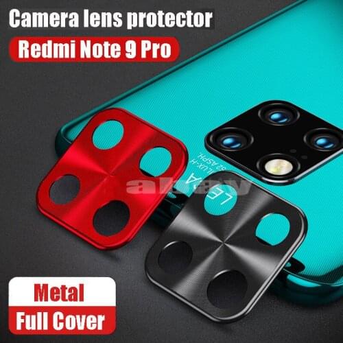 Camera Protector For Xiaomi Redmi Note 9 Pro 9S 9 7 Mi 8 9 Back Film Cover Metal Ring Case
