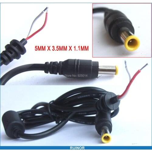 1pc 5mm x 3.5mm x 1.1mm DC Plug Cord cables For DC Power Charger Laptop Notebook