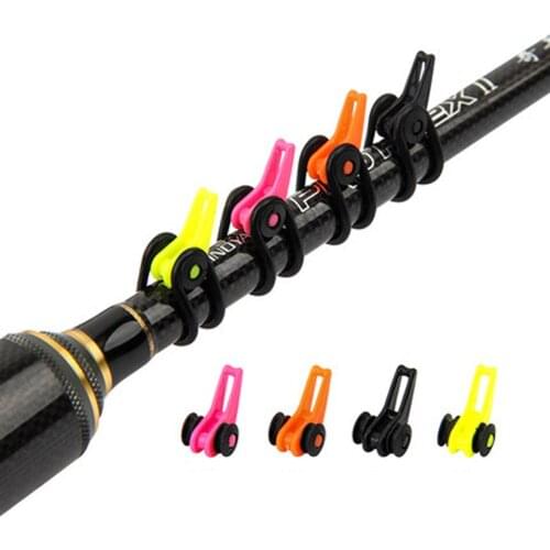 10pcs/lot Plastic Fishing Lure Bait Hook Keeper Holder for Fishing Rod Pole Safety Holder Fishing Tackle Fishing Accessories