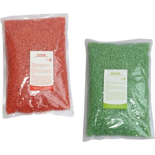 2bags Hard Pearl Wax Bean Granule Hot Film Hair Removal Pearl