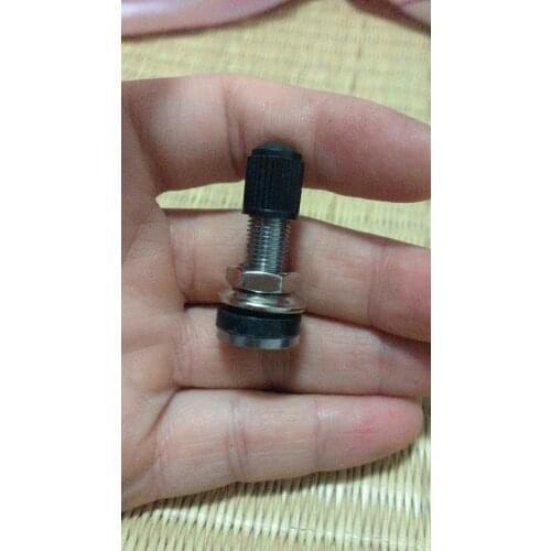 50pcs/lot TUBELESS MOUNTAIN BIKE SCHRADER TYRE VALVE BICYCLE for MOTORBIKE SCOOTER DUST CAP