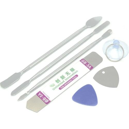 7Pcs Set Metal Spudger Mobile Phone Repairing Opening Tool for iPhone Laptop Tablet Smartphone