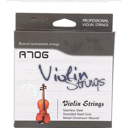 A706 violin string suit performance string professional violin string suit 1-4 string stainless stell bowed instrument string