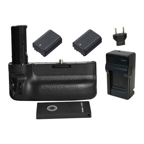 VG-C3EM VGC3EM Battery Grip+Remote Control+2X NP-FZ100 FZ100 Batteries+Charger for Sony A9/A7R3/A7M3/A7III Alpha9 Alpha7RIII