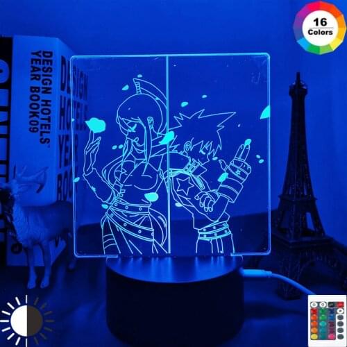 Anime 3d Lamp Soul Eater for Bedroom Decor Nightlight Birthday Gift Manga Gadget Soul Eater Led Night Light Bedside