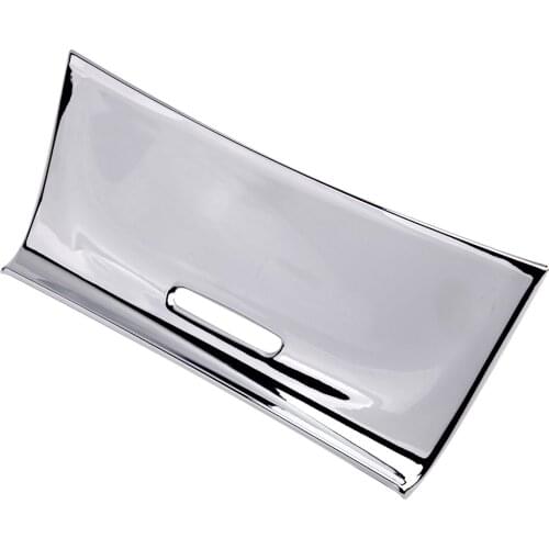 Car Chrome Style Cigarette Lighter Decor Cover Trim Cap ABS Fit For Jeep Grand Cherokee 2011 2012 2013 2014 2015 2016 2017 2018