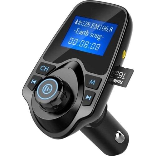 Car Audio Player Multifunctional Car Transmitter Mp3 Player Fm Radio Car Charger