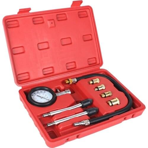 Automobile Cylinder Pressure Gauge Cylinder Compression Tester Gas Petrol Engine Gauge Kit For Car Motorcycle