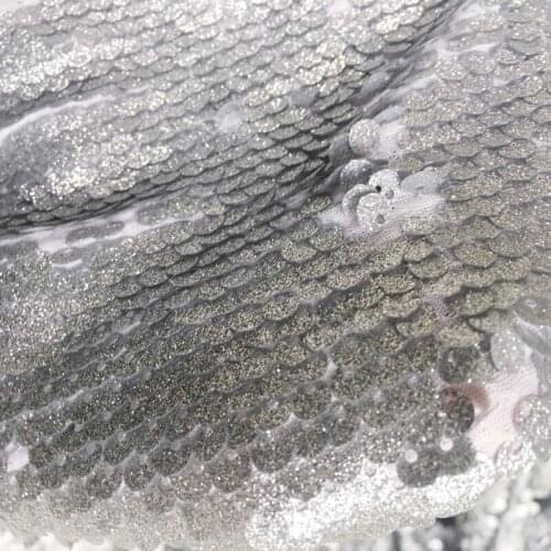 1Y/Lot elastic mesh lace encryption gold glitter sequin fabric for lace stage dance costume wedding cloth fabric