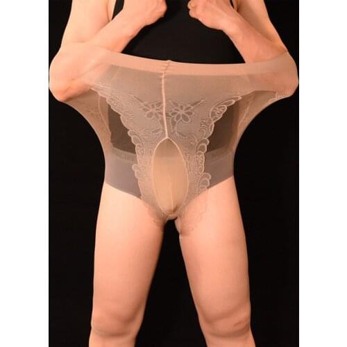 Plus Size 10D Velvet Sexy Men Or Women Stockings Tights Arbitrary Shear Penile Sheath Cock Pouch Pantyhose Super Elastic 100kg