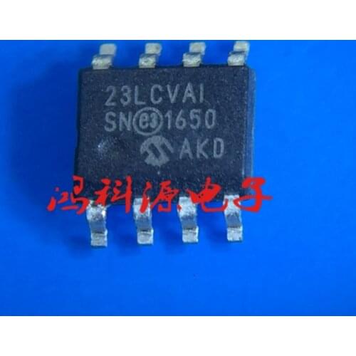 Xinyuan 1pcs 23LCV1024-I/SN 23LCV1024 23LCV SOP8 circuito NVSRAM 1M SPI 20 MHZ, SOIC 8